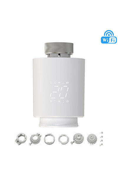 Choice4 إصدار آخر من تقنية الواي فاي Tuya WiFi Smart ZigBee TRV صمام تحكم حرا...