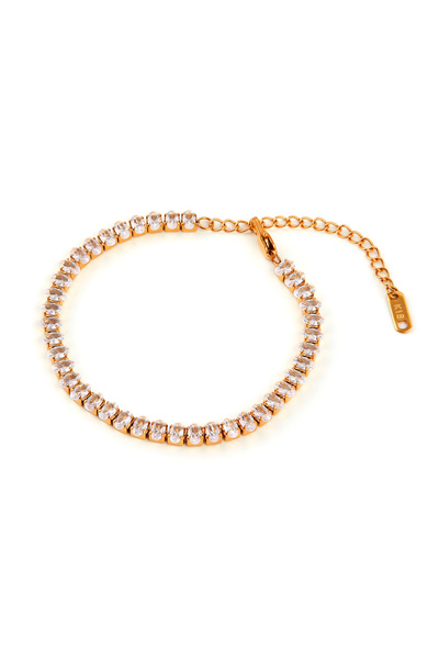 TAAHIRA Isla Marquise Cut Tennis Bracelet