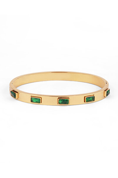 TAAHIRA Tessa Green Stone Bracelet