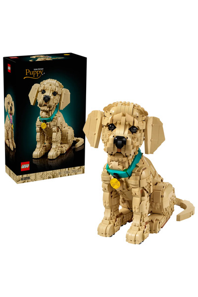LEGO Icons (Creator Expert) Golden Retriever Puppy, Children Age 18+