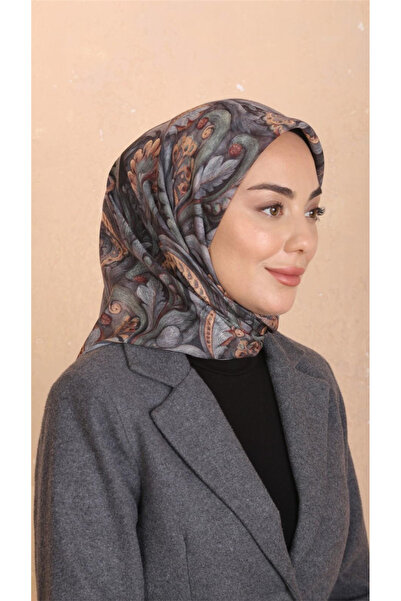 locella Lo'cella Pamuklu Soft Eşarp 4537-1 Gri