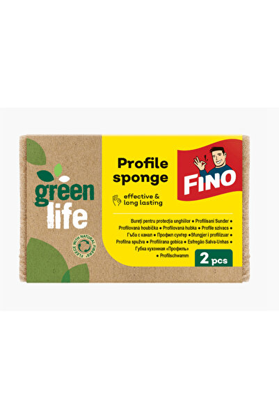 Fino Dish sponge with nail protection Green 2 pieces/set