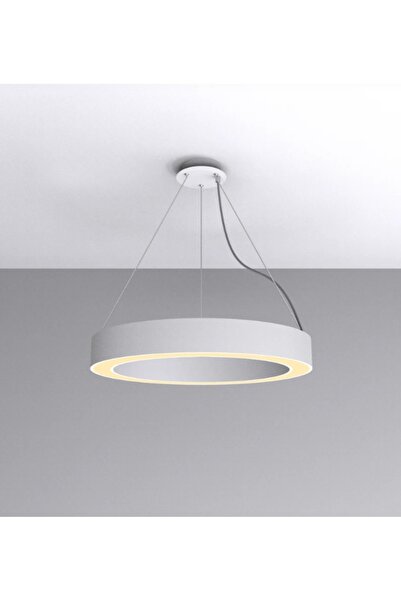 VOLSER AYDINLATMA SİMİT LED LİNEAR SARKIT ATMATÜR ÇAP 40 CM BEYAZ KASA 4000 K...