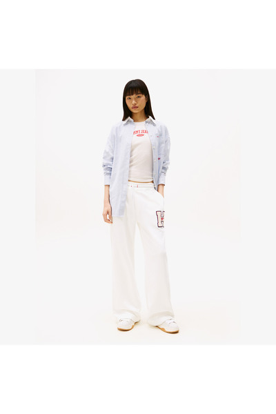 Tommy Hilfiger Tjw H Graphic Sweat Kadın Beyaz Eşofman Altı