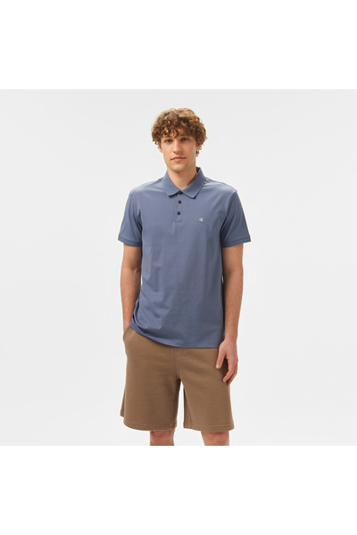 Calvin Klein Erkek Mavi Polo