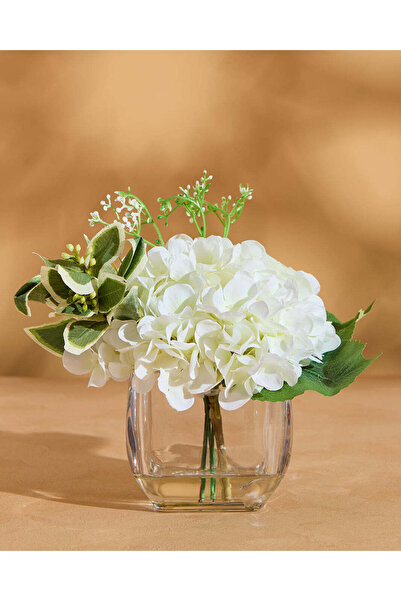 REDTAG ورود اصطناعية في مزهرية زجاجية