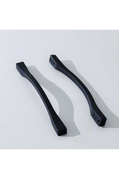Milano Ivy Cabinet Handle - Zinc Alloy, Earl Black, 202x25x16mm - Stylish DIY...