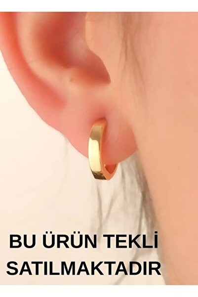 YCL JEWELLERY (TEKLİ) 8 Ayar Altın Halka Küpe