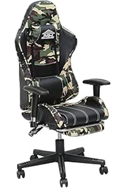 Afifa Furniture Army & Black Gaming Chair
