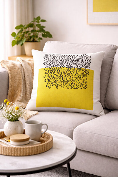 Evdek Double Side Printed Throw Pillow Cover 6Ebd6