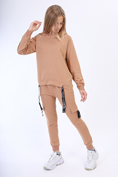 Toontoy طقم بناتي مكون من قطعتين: سويت شيرت مطبوع بأكمام راجلان وسروال رياضي ...