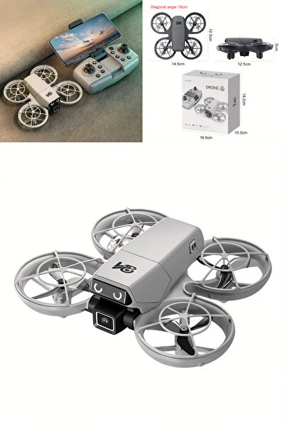 beemen V8 Mini Quadcopter – WiFi FPV Kamera, 1080P / HD, Altitude Hold – Başl...