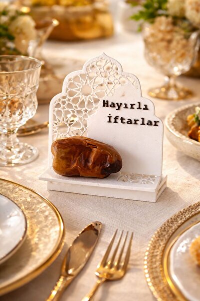 YK.3D.DESİGN Hurmalık 6 Adet, Ramazan Sofrası, Hurma Sunum Standı - Hayırlı İ...