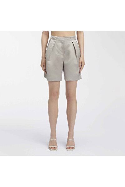 Calvin Klein Kadın Bej Şort