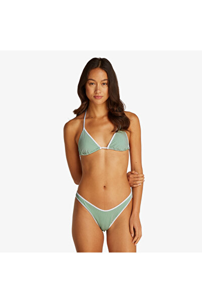 Tommy Hilfiger Üçgen Kadın Yeşil Bikini Üstü