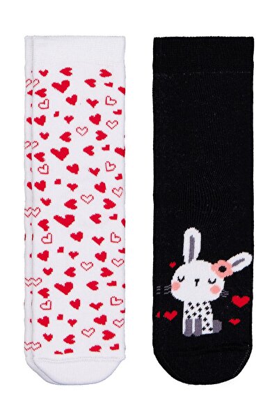 Civil Girls Кърпа за зайчета, 2 броя Чорапи за момичета на възраст 2-12 годин...