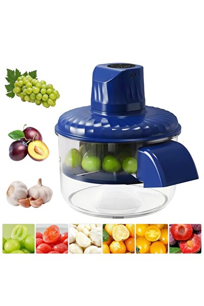 Sumkyle Automatic Grape Peeler Machine for Small Fruits, Efficient Peeling Ki...