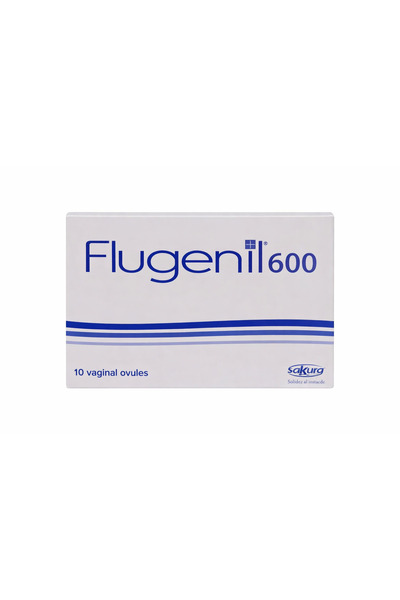 Sakura فلوجينيل 600 تحاميل مهبلية، 10 قطع