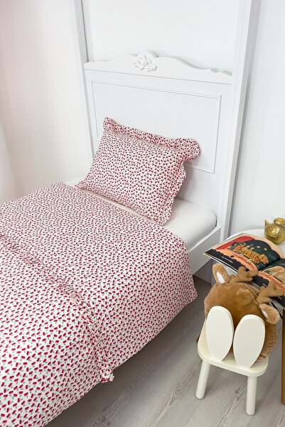 PAMUKA Duvet Cover Set Single 2 Pieces - Cherry
