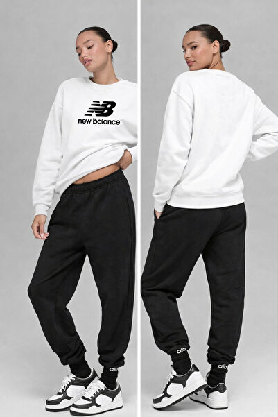 Flaubert Women's Printed Oversized Sweatshirt - Sweatpants 2-Piece Set 1