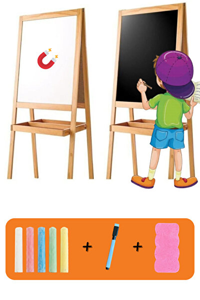 Yıldırım's Home Foldable Magnetic Writing Board - 100X45