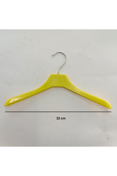 AĞIRSOY 10 قطع من شماعات الملابس للتنورات والسراويل والفساتين 32 سم