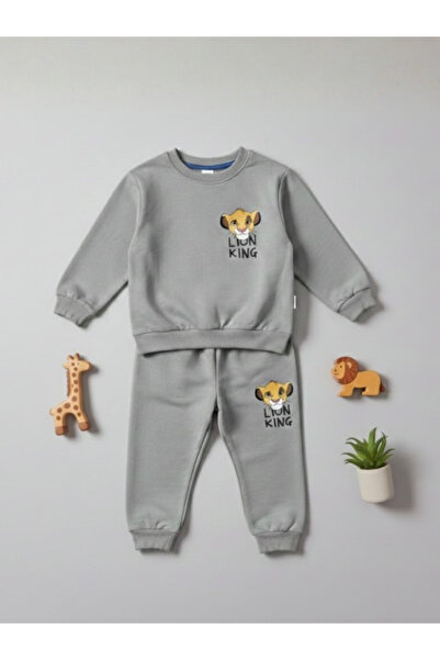 MİLANO KİDS Set pentru băieți, din bumbac, imprimat, cu bluză și pantaloni