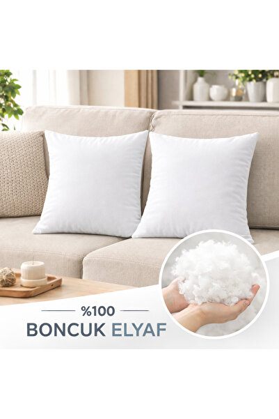 cottonkoza tekstil örme san. ve tic. ltd. şti. Pernă din 2 piese, ultra-plină...