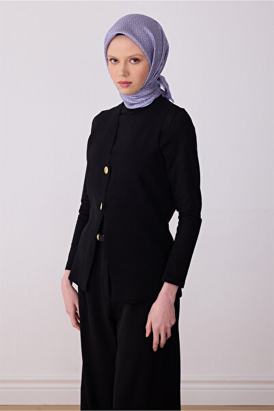 Belli Eșarfă mov cu model clasic, 100% mătase twill 4317 - 36
