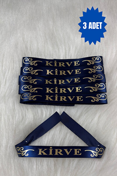 AZREN STORE Lacivert Kirve Kol Kurdelesi, Bileklik Bant, Sünnet, Mevlüt, Mevl...