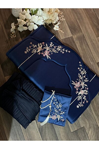 NudeNova New embroidered foam prayer mat set for Ramadan 2026