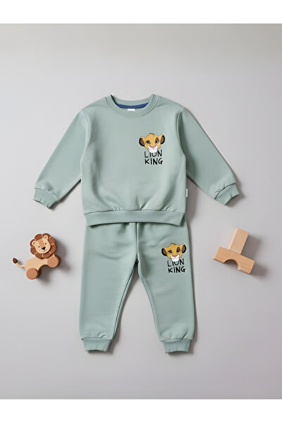 MİLANO KİDS Set pentru băieți, din bumbac, imprimat, cu bluză și pantaloni