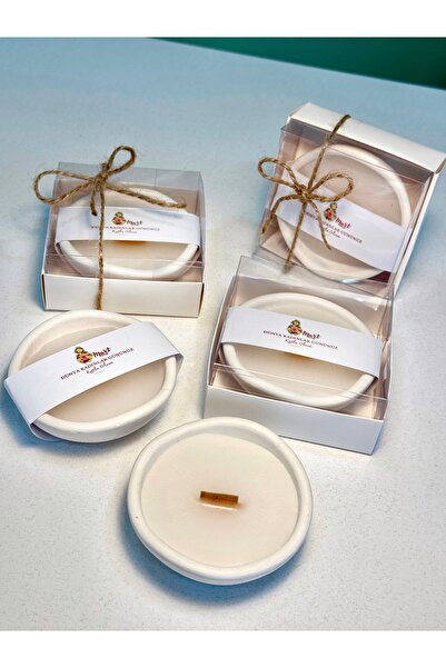 FİDAN PAZARI Kadınlar Günü Özel Asetat Kutulu Mum(10 Adet)
