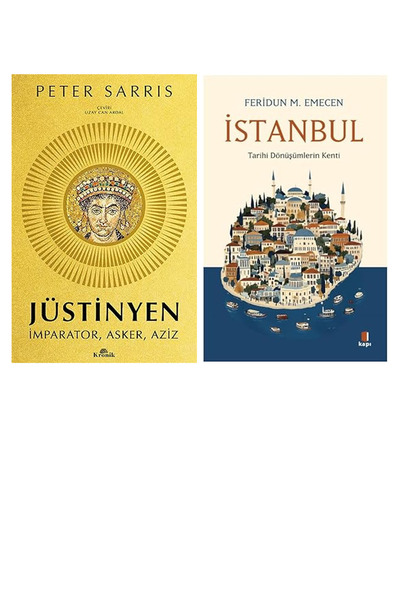 Kapı Yayınları Jüstinyen: İmparator, Asker, Aziz... +1 Tarih Kitabı