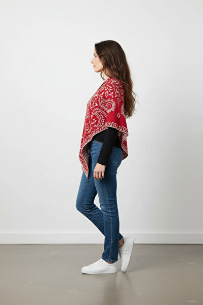 Butik Kadın üçgen çift taraflı şal