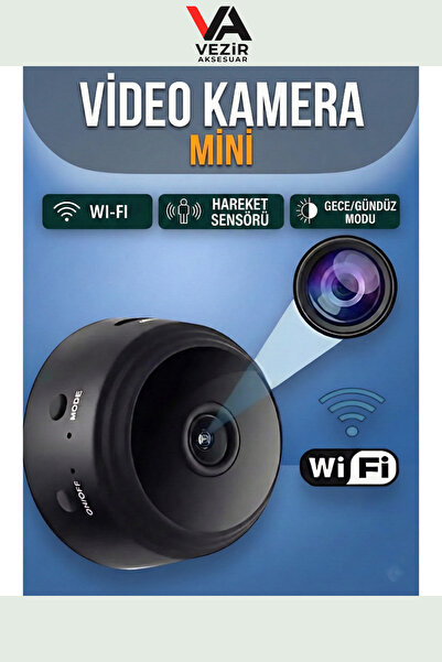 BUFFER®PX Mini HD Kablosuz Wi-Fi Kamera | 150° Geniş Açı | Sesli Kayıt | Uzak...