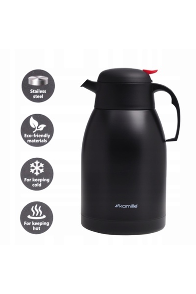 Kamille Traditional Pot KM-4455, aluminum, non-stick, 1.5L, 16x8cm