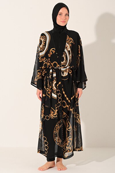 ALFASA Patterned Long Pareo - Alf7171