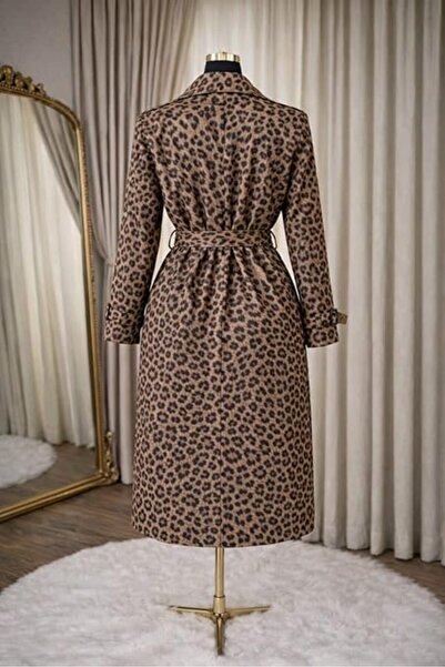 CHEVALIER FASHION Women’s Long Trench Coat with Belt
