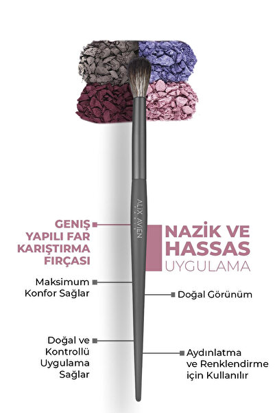 Alix Avien Büyük Far Karıştırma Fırçası - Dome Brush XL