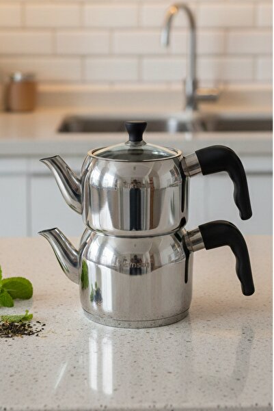 Emsan Amelia Mini Teapot Set Black 0.75 - 1.50 Lt.