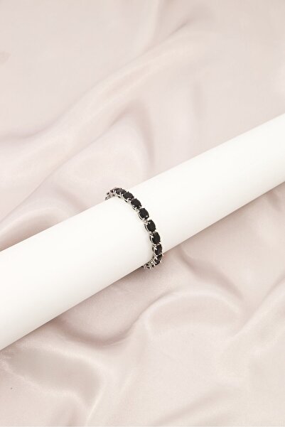 Piatella Women Tennis Bracelet, Black