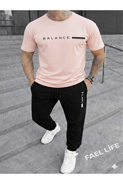 FAEL LİFE Women'S/Men's Wide Fit T-Shirt Tracksuit Balance Set