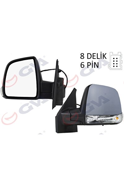 GVA 1029173 Dikiz Aynası Sol Doblo 11 Elektrikli+sinyalli+astarlı+tek Camlı
