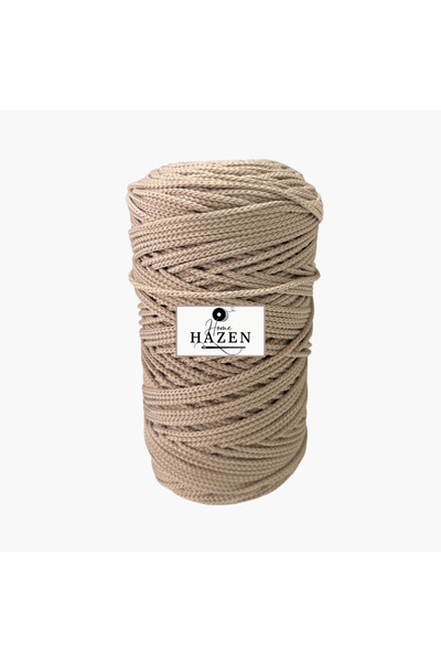 Hazen Home Șnur de macrame din poliester de 2,5 mm, 250 gr, 180 m – Șnur pent...