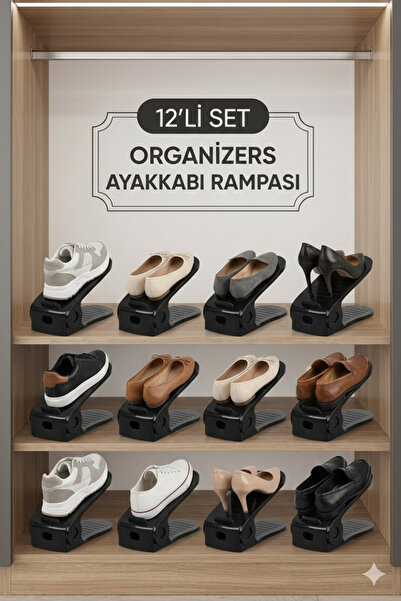 Gardino org 00012 Home 12'li Ayarlanabilir Ayakkabı Rampası Yükseklik Ayarlı ...