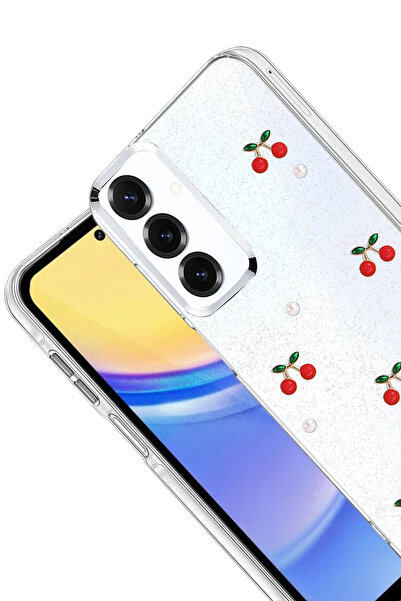 NewFace KRYBCTH Samsung Galaxy S23 FE Fiyonk Desenli Kapak - (115215) Desen 9