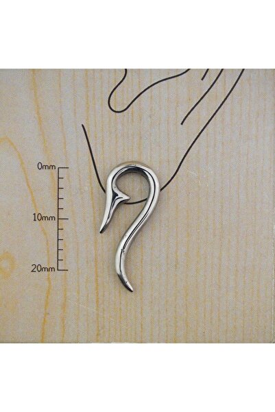 İmgePiercing Tribal 2mm çelik tünel piercing