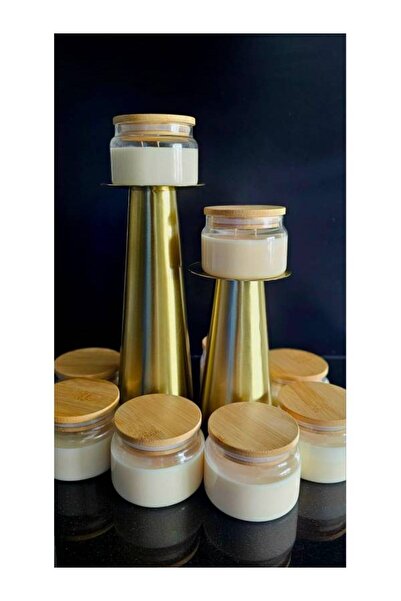 YD شمعة معطرة برائحة البندق المحمص الطبيعية، نباتية، غير سامة، آمنة للحيوانات...