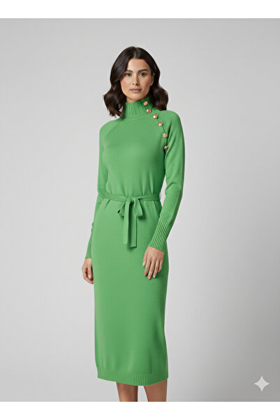 AŞMİ Button down dress for ladies